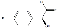 (S)-4-Hydroxy-L-mandelic acid Structure