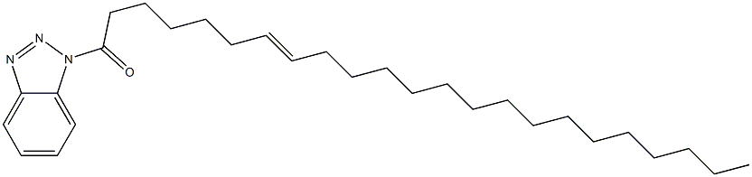 1-(1-Oxo-7-tricosenyl)-1H-benzotriazole 구조식 이미지