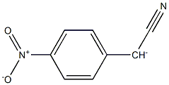 Cyano(4-nitrophenyl)methylide 구조식 이미지