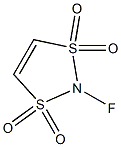 2-Fluoro-1,3,2-dithiazole 1,1,3,3-tetraoxide Structure