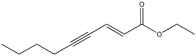 (E)-2-Nonen-4-ynoic acid ethyl ester 구조식 이미지