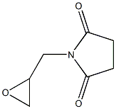 1-(Oxiranylmethyl)pyrrolidine-2,5-dione 구조식 이미지