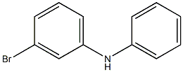 3-Bromophenylphenylamine 구조식 이미지