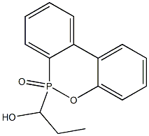 6-(1-Hydroxypropyl)-6H-dibenz[c,e][1,2]oxaphosphorin 6-oxide 구조식 이미지