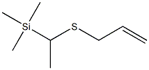 3-(1-Trimethylsilylethylthio)-1-propene Structure