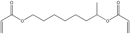 Diacrylic acid 1,7-octanediyl ester 구조식 이미지