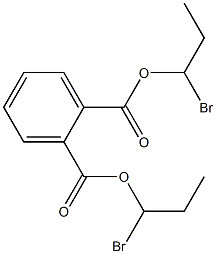 Phthalic acid bis(1-bromopropyl) ester 구조식 이미지