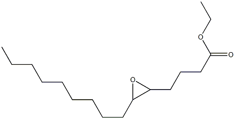 5,6-Epoxypentadecanoic acid ethyl ester 구조식 이미지