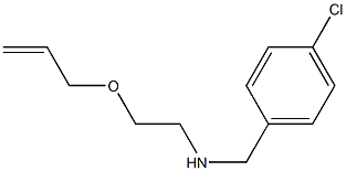 Allyl 2-(4-chlorobenzylamino)ethyl ether Structure