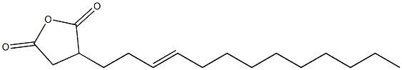 2-(3-Tridecenyl)succinic anhydride 구조식 이미지
