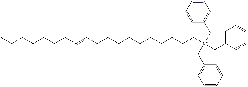 (11-Nonadecenyl)tribenzylaminium Structure