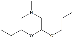 2-Dimethylaminoacetaldehyde dipropyl acetal 구조식 이미지