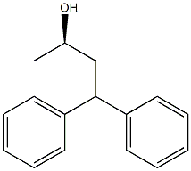 [R,(-)]-4,4-Diphenyl-2-butanol 구조식 이미지