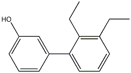 3-(2,3-Diethylphenyl)phenol 구조식 이미지