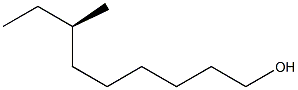 [R,(-)]-7-Methyl-1-nonanol Structure