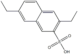 3,7-Diethyl-2-naphthalenesulfonic acid Structure