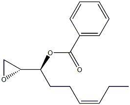 (2R,3S,6Z)-1,2-Epoxy-3-(benzoyloxy)-6-nonene 구조식 이미지