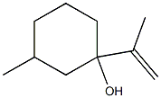 1-Isopropenyl-3-methylcyclohexanol 구조식 이미지