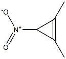 1,2-Dimethyl-3-nitrocyclopropene Structure