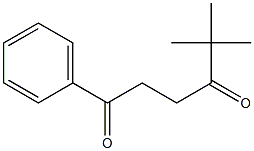 1-Phenyl-5,5-dimethylhexane-1,4-dione Structure