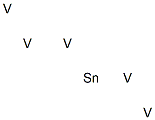 Pentavanadium tin Structure