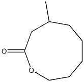 4-Methyloxacyclononan-2-one Structure