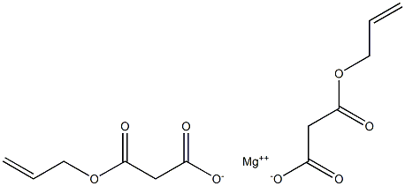 Bis (malonic acid monoallylester) magnesium salt 구조식 이미지