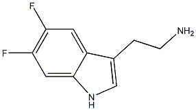 5,6-difluorotryptamine 구조식 이미지