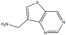 Thieno[3,2-d]pyrimidin-7-ylmethanamine Structure