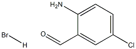 2-amino-5-chlorobenzaldehyde hydrobromide 구조식 이미지