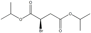 (R)-Diisopropyl bromosuccinate 구조식 이미지