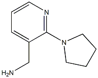 [2-(1-Pyrrolidinyl)-3-pyridinyl]methanamine 구조식 이미지
