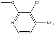 3-Chloro-2-methoxy-4-pyridinamine 구조식 이미지