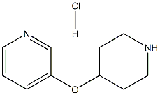 3-(4-Piperidinyloxy)pyridine hydrochloride Structure