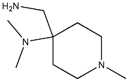 (4-Aminomethyl-1-methyl-piperidin-4-yl)-dimethyl-amine 구조식 이미지