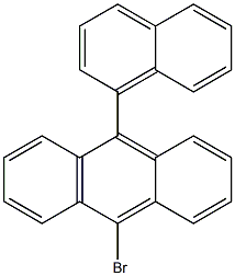 10-(naphthalene-1-yl)-9-bromo anthracene
 구조식 이미지
