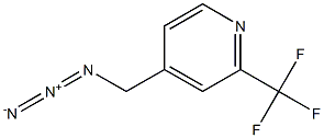 4-(azidomethyl)-2-(trifluoromethyl)pyridine 구조식 이미지