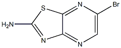 6-bromothiazolo[4,5-b]pyrazin-2-amine Structure