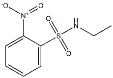 N-Ethyl-2-Nitrobenzenesulfonamide 구조식 이미지