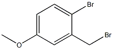1-Bromo-2-(bromomethyl)-4-methoxybenzene 구조식 이미지