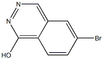 6-Bromophthalazin-1-ol 구조식 이미지