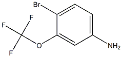 4-Bromo-3-trifluoromethoxyaniline Structure