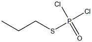 S-propyl phosphorodichloridothioate 구조식 이미지