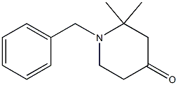 1-benzyl-2,2-dimethylpiperidin-4-one Structure