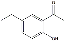 1-(2-Hydroxy-5-ethylphenyl)ethanone 구조식 이미지