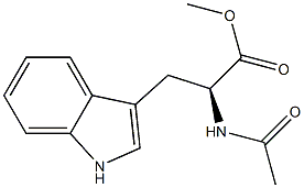 N-acetyl-L-tryptophan methyl ester Structure