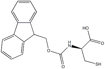 Fmoc-D-Cysteine 구조식 이미지
