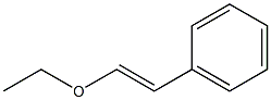 BETA-ETHOXYSTYRENE Structure