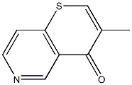 3-Methyl-2,3,5,6,8-hexahydro-4H-thiopyrano[3,2-c]pyridin-4-one 구조식 이미지