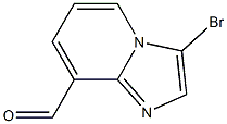 3-bromoimidazo[1,2-a]pyridine-8-carbaldehyde Structure